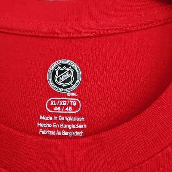 NHL DETROIT RED WINGS TEE SHIRT - Picture 3 of 5